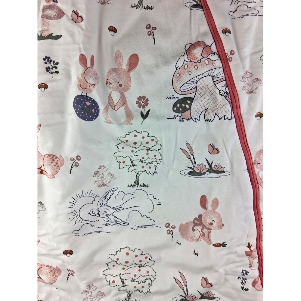 Usbettas Baby 18 24 Mos Wearable 2.5 Tog Blanket Cotton Soft Sleep Sack Pink NWT - Picture 2 of 6